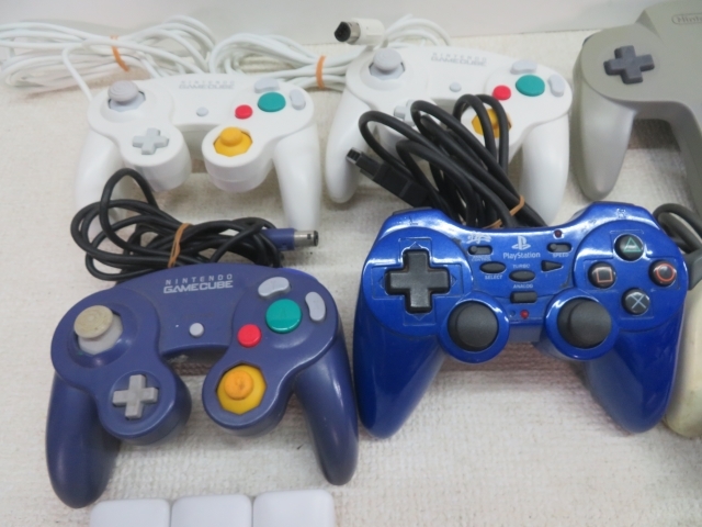 Nintendo 64 ゲームキューブ　コントローラー10個セット　まとめ 純正 Nintendo 64 ゲームキューブ コントローラー10個セット まとめ