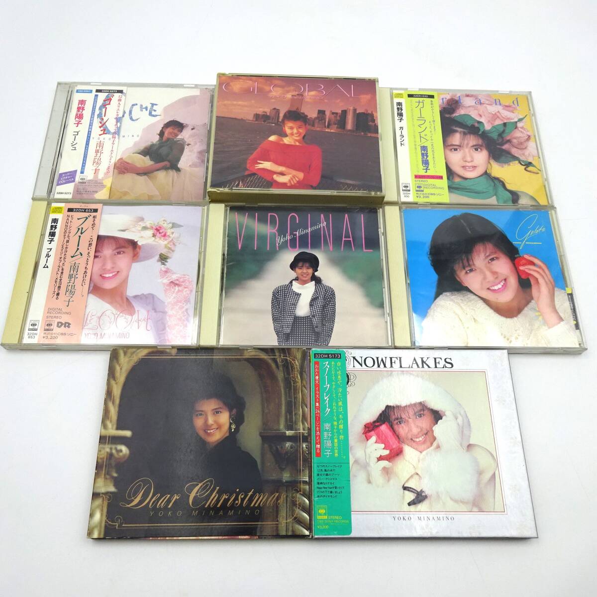 7708701-1【南野陽子】CD/アルバム/8点セット/女性アイドル/女性