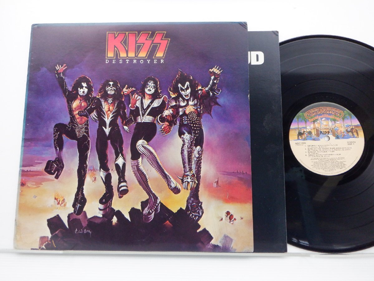 Nblp KISS キッス Destroyer LP 12インチ /Casablanca Records NBLP 7025 /ロック(Kiss)|売買 ...