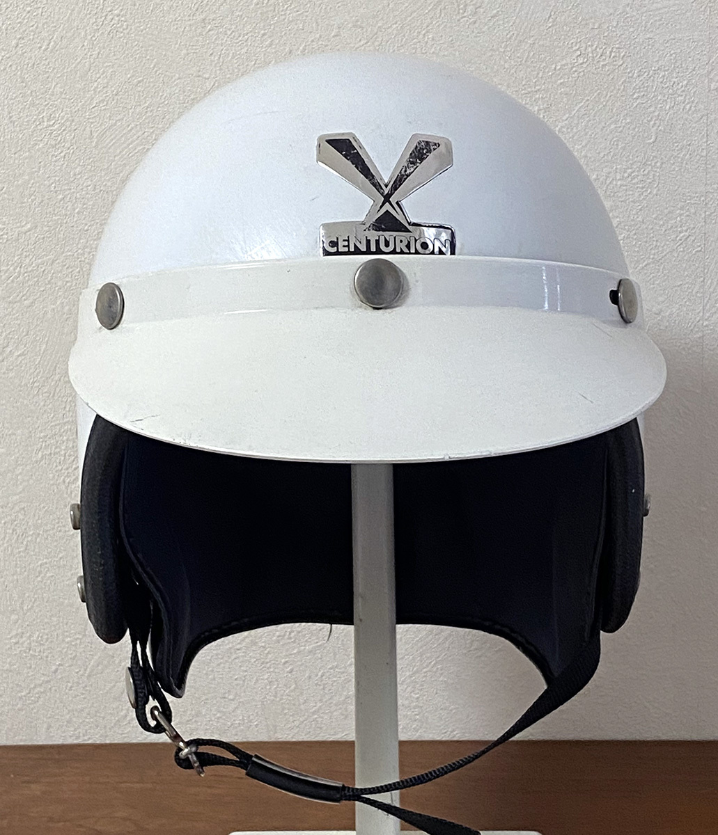 1973年 英国 CENTURION ジェットヘルメット 純正バイザー