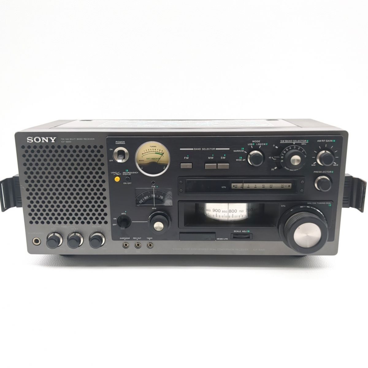 ソニー ICF-6800 BCLラジオ マルチバンドレシーバー 動作確認済 SONY