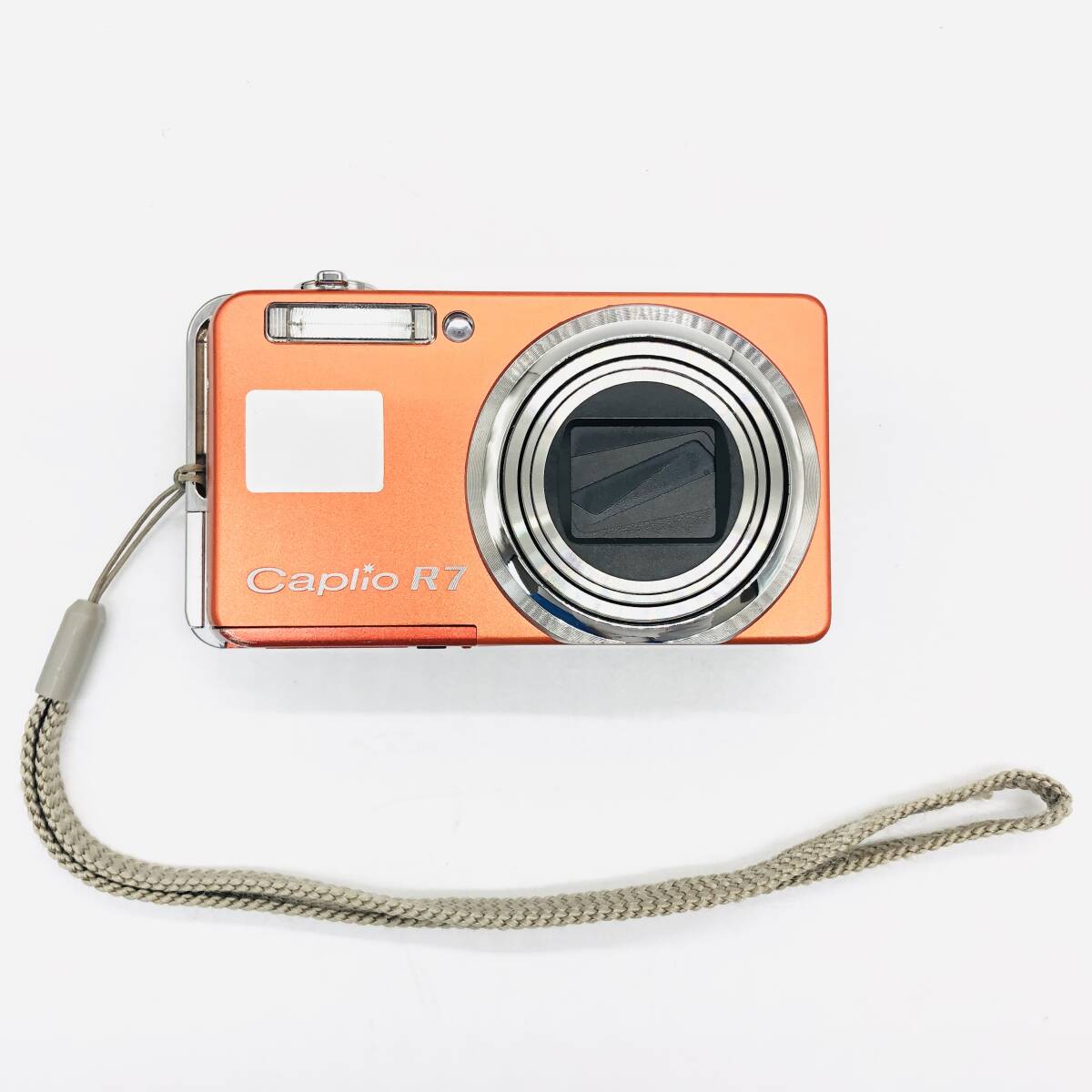 RICOH コンパクトデジタルカメラ Ｃａｐｌｉｏ Ｒ７　希少なオレンジカラー カメラ RICOH コンパクトデジタルカメラ Caplio R7 希少な