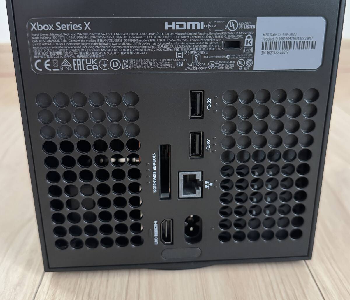 Xbox Series X 1TB 搭載 ディスクドライブ (カーボン ブラック) 中古 美品_4