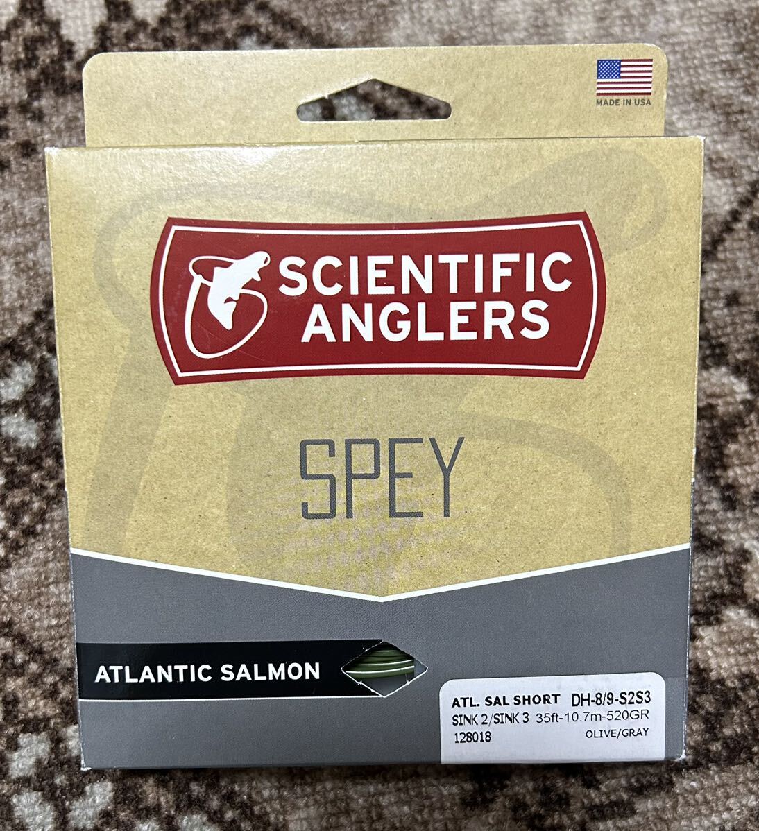 Scientific Anglers atl salmon short 520g DH8/9-s2s3 アトランティックサーモンショート 中古美品_1