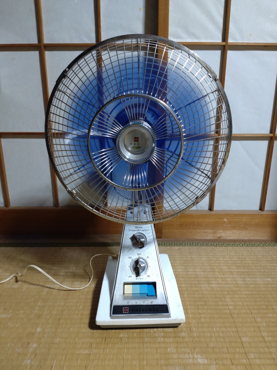 希少】扇風機 昭和レトロ ナショナル National F-30EH 家電