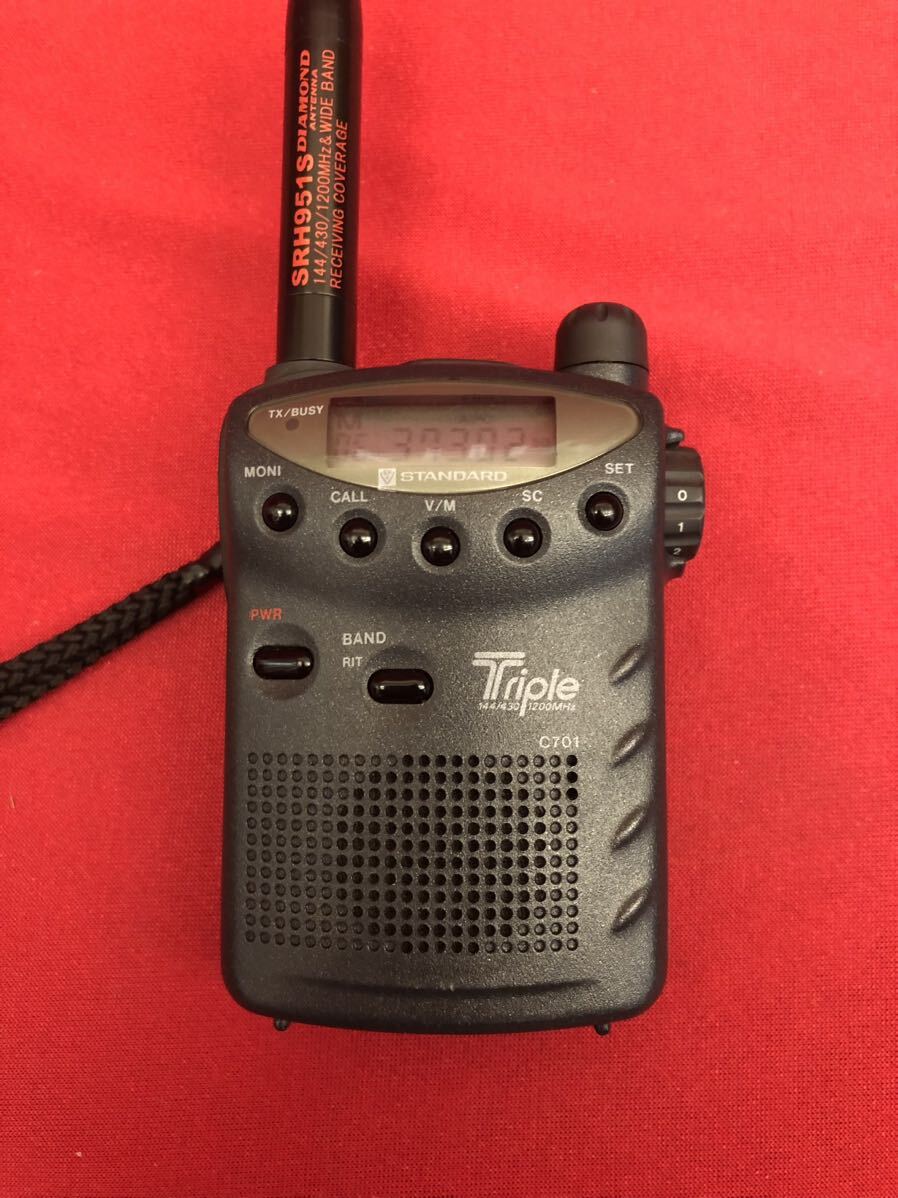 ☆美品☆コレクター放出☆STANDARD☆C701 トランシーバー 144/430