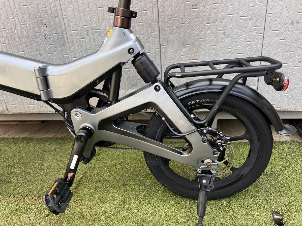 AIDDE 折りたたみ電動アシスト自転車 16インチ バッテリー・充電器有り AiDDE 電動アシスト自転車 折りたたみ 16インチ 【公式通販】