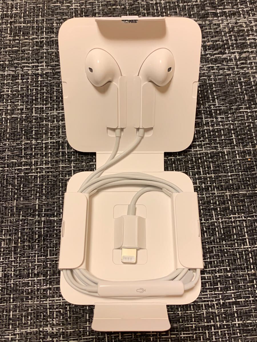 【未使用】Apple EarPods Lightning コネクター 純正 iPhone 付属品 イヤホン アップル _2