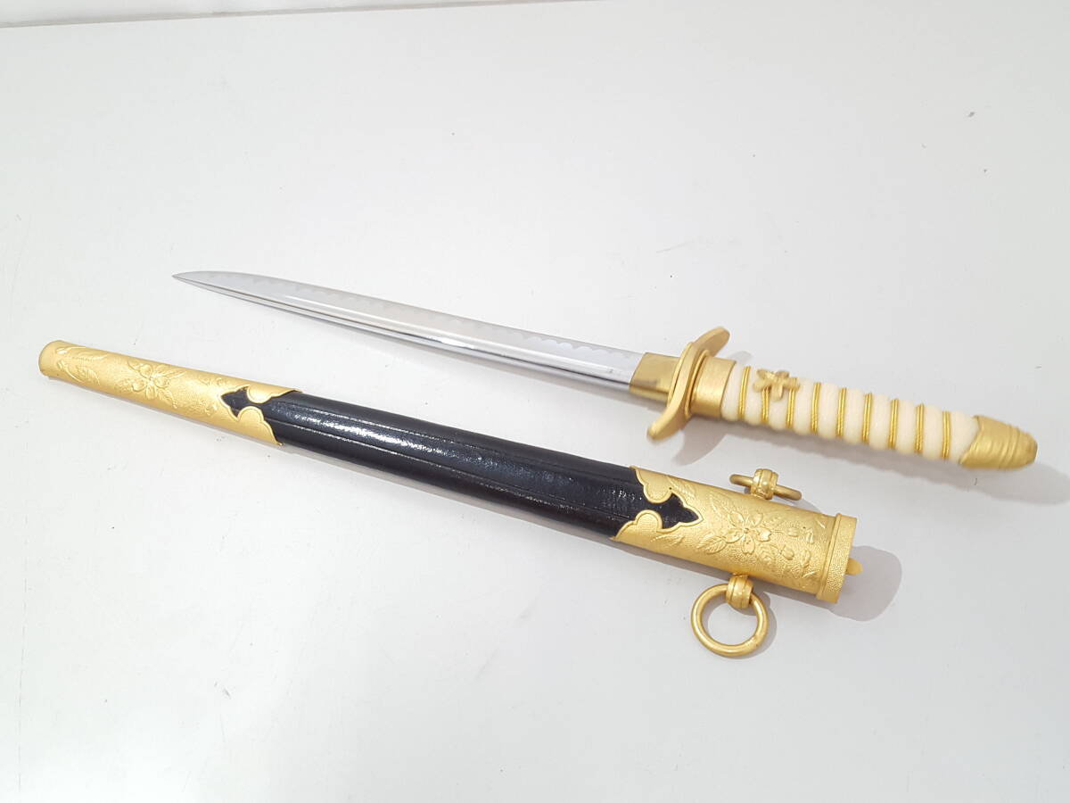 初だし】海軍短剣 レプリカ/大日本帝国海軍士官短剣/模造刀/箱付き