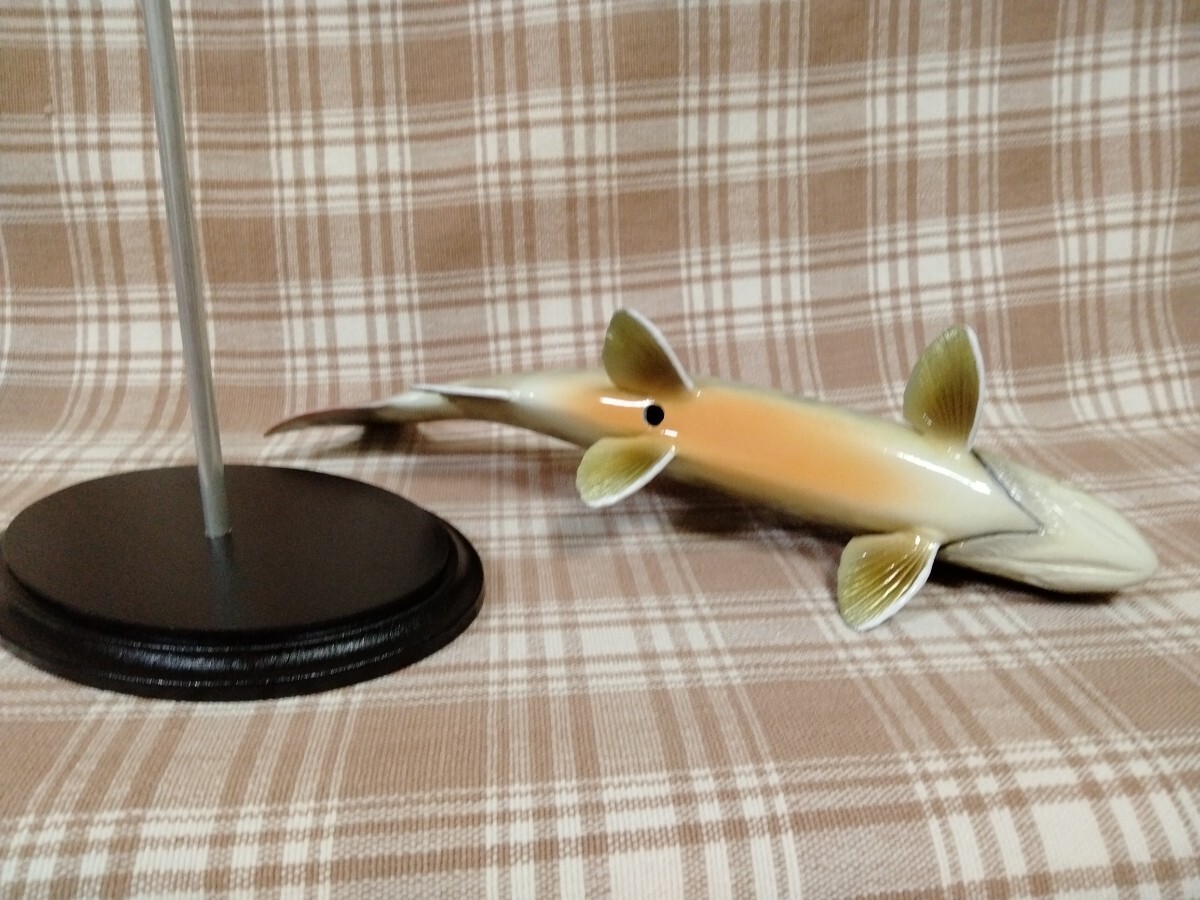 ○ハンドメイド 自作 手作り 27cmヤマメ 魚模型 フィギュア