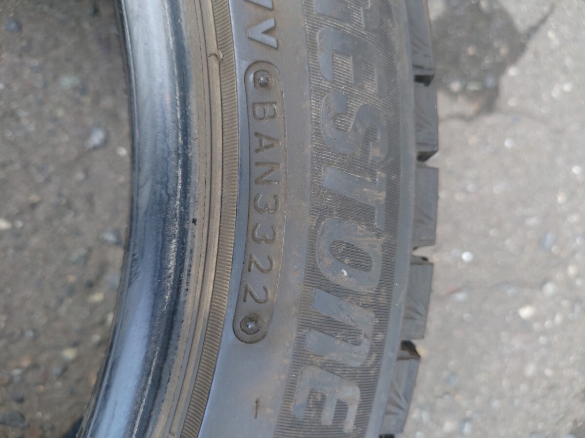 BRIDGESTONE スタッドレスタイヤ BLIZZAK VRX3 2022年製　9分山　235/45R18 4本 _6