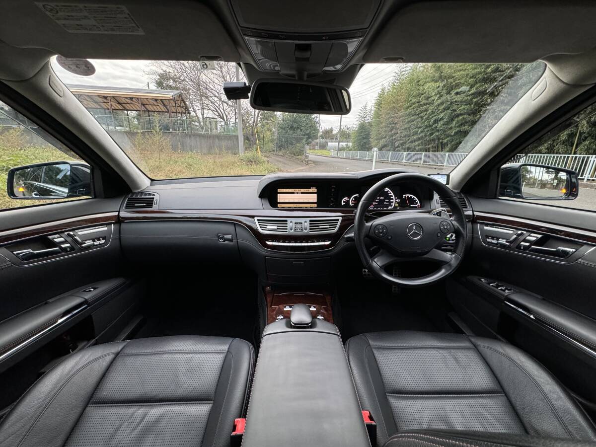 W221 後期型 S63 V8BITURBO 544ps 極美車 サンルーフ/ハーマンカードン/パワートランク/ブラインドスポット 検令和7年6月迄 _7