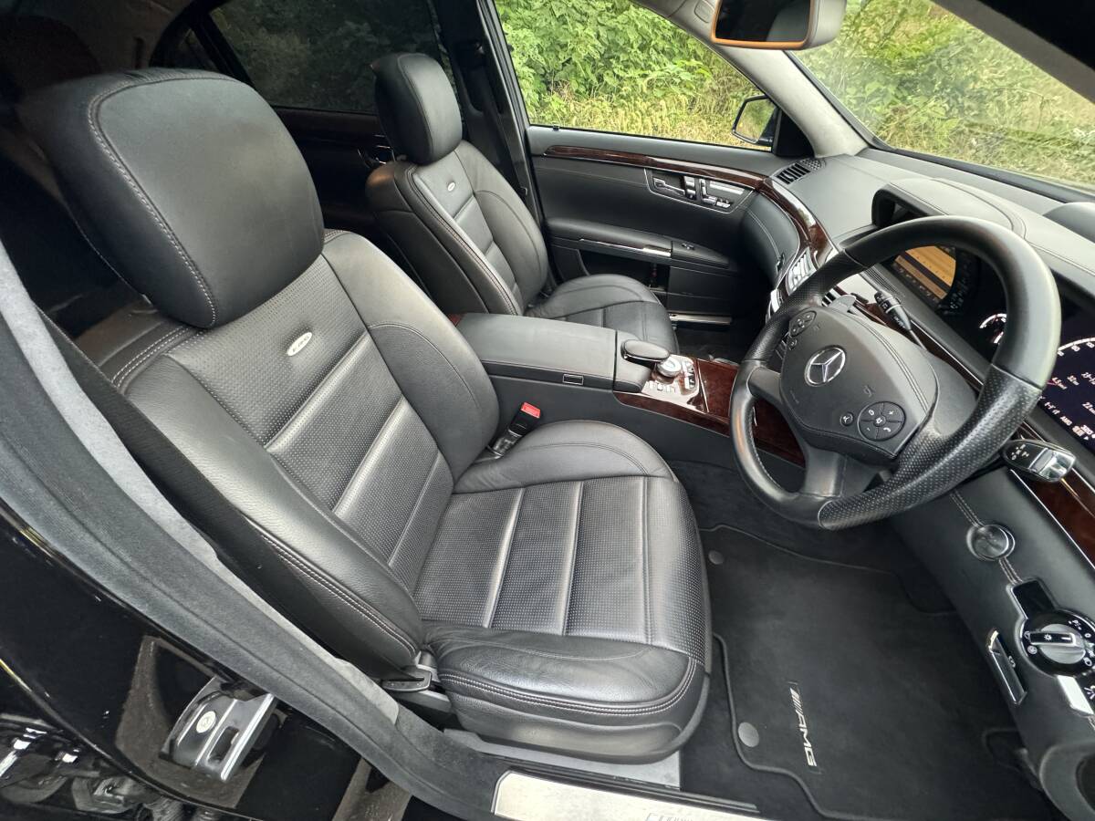 W221 後期型 S63 V8BITURBO 544ps 極美車 サンルーフ/ハーマンカードン/パワートランク/ブラインドスポット 検令和7年6月迄 _8
