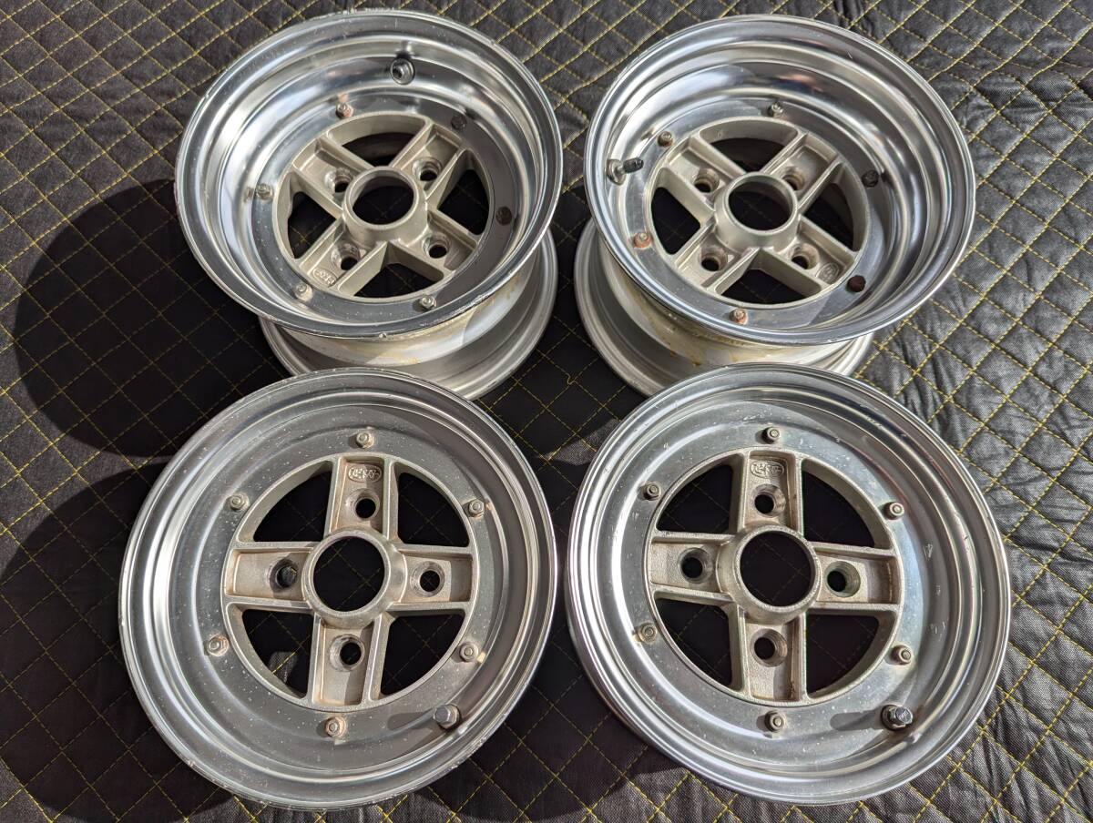 当時物！ SSR スピードスター FL-2 10インチ 5J+11 6J+1 PCD101.6 前後 