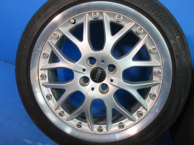 希少 BMW ミニ MINI 純正 BBS RS844 17インチ 17x7J PCD100 +48 4H 205