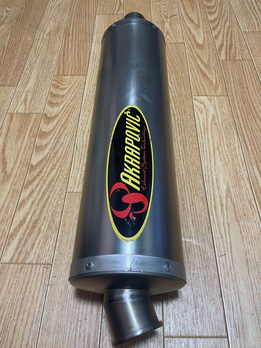 AKRAPOVIC アクラポビッチ サイレンサー マフラー チタン 52mm バンド
