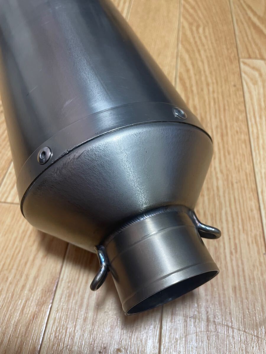 AKRAPOVIC アクラポビッチ サイレンサー マフラー チタン 52mm バンド