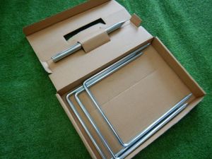 ◆ゲートボールセット◆まとめ売り◆外用ポール/外用ゲート　屋外用　クロームメッキ　【