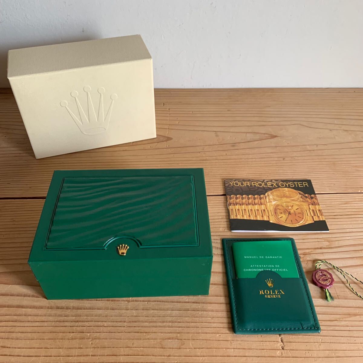 ○ 美品 ロレックス ROLEX 空箱 内箱 外箱 純正箱 31.00.04 付属品付