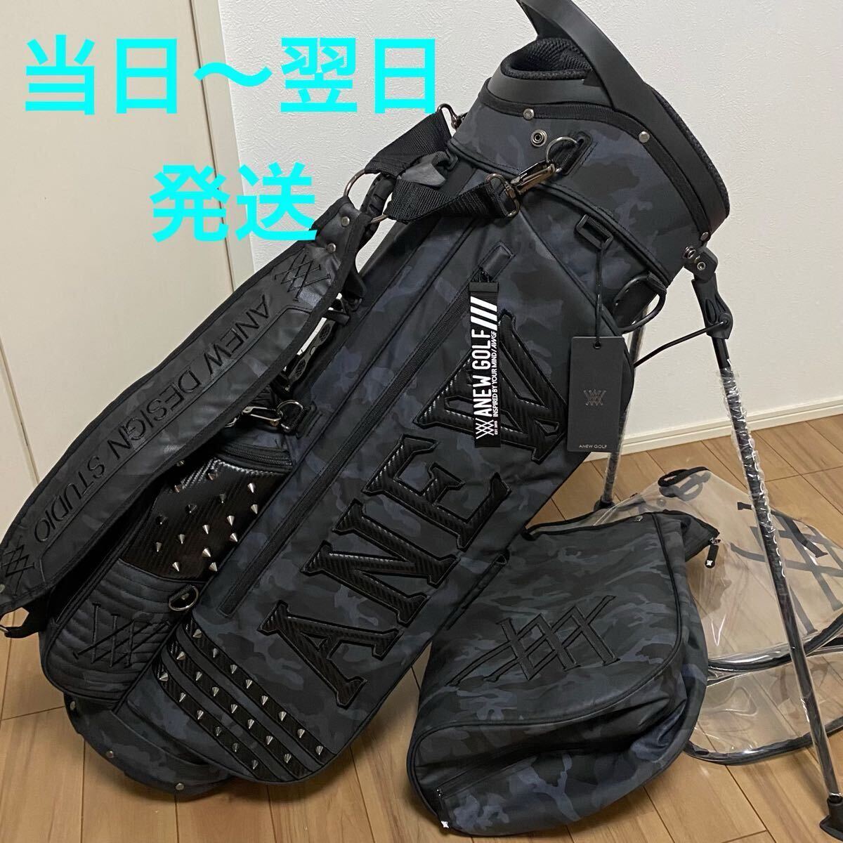 送料無料新品ANEW アニューゴルフスタンドキャディバッグ(キャディ