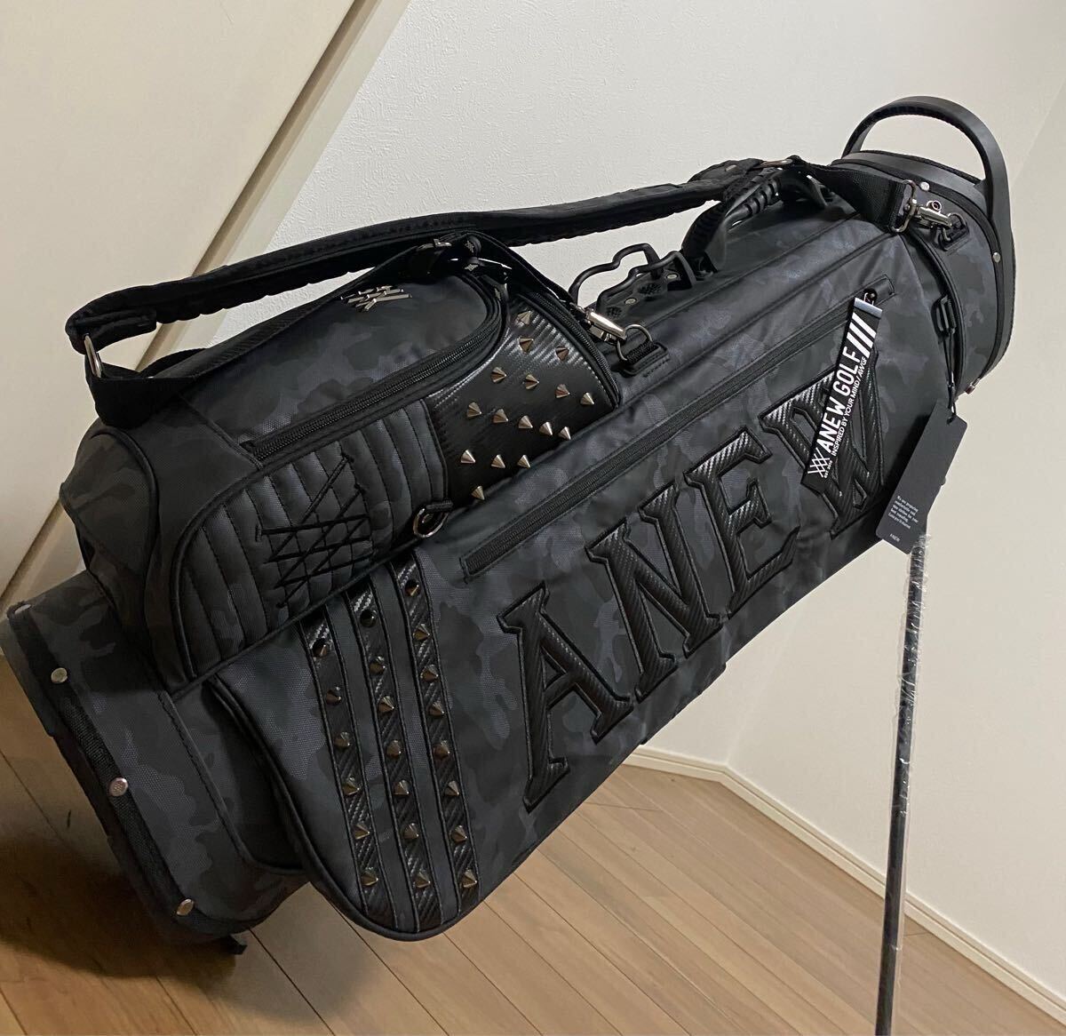 送料無料新品ANEW アニューゴルフスタンドキャディバッグ(キャディ