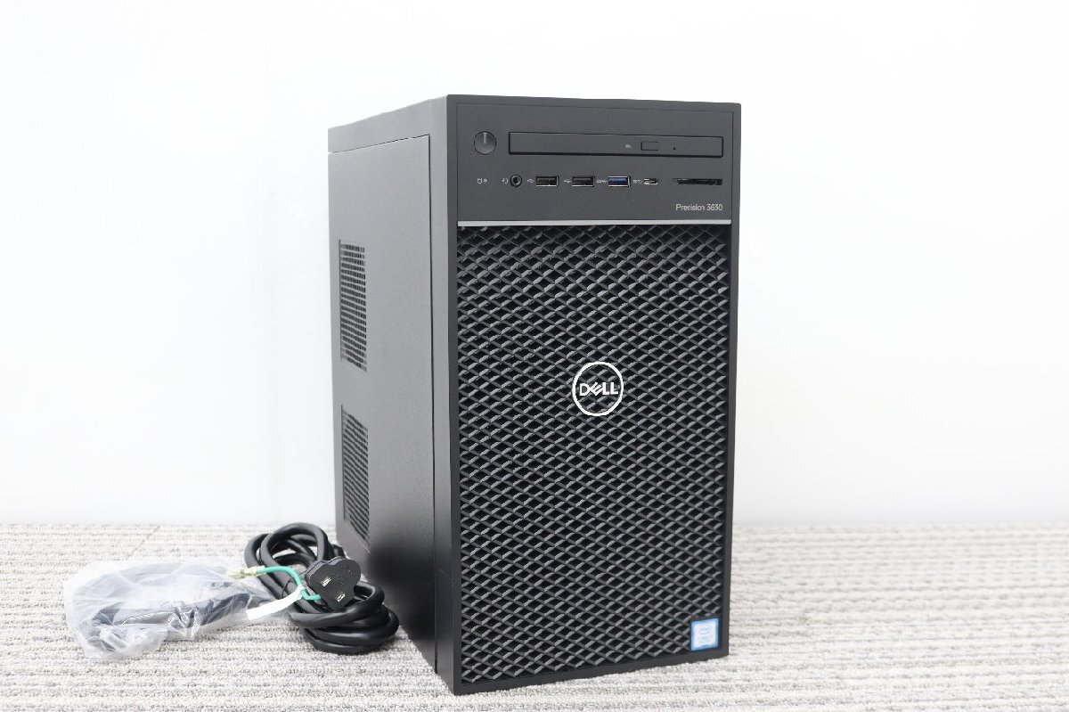Dell Precision 3630 Tower Usato - I7-8700, 64GB RAM, 1TB HDD, Scheda Radeon WX5100. Potenza Senza Sistema Operativo!
