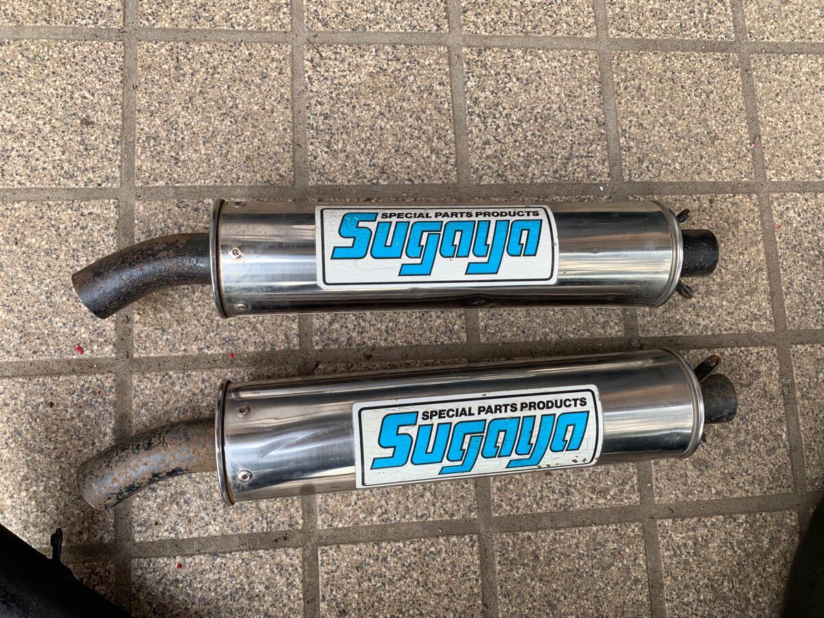 RGV250 ガンマ VJ21A SUGAYA スガヤ チャンバー 超希少 極希少 レア rgv250Γ用 VJ21A用 スガヤチャンバー 右2本出し 【公式通販】