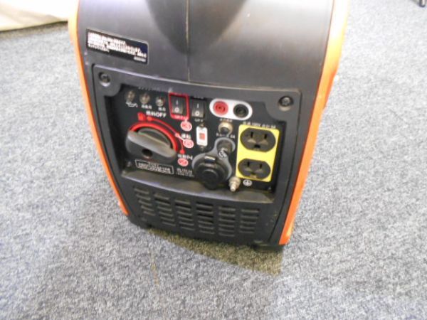 良好★工進 防音型インバーター発電機 GV-9I 中古 インバーター発電機 工進 発電機 正弦波 (定格出力0.9kVA) 中古