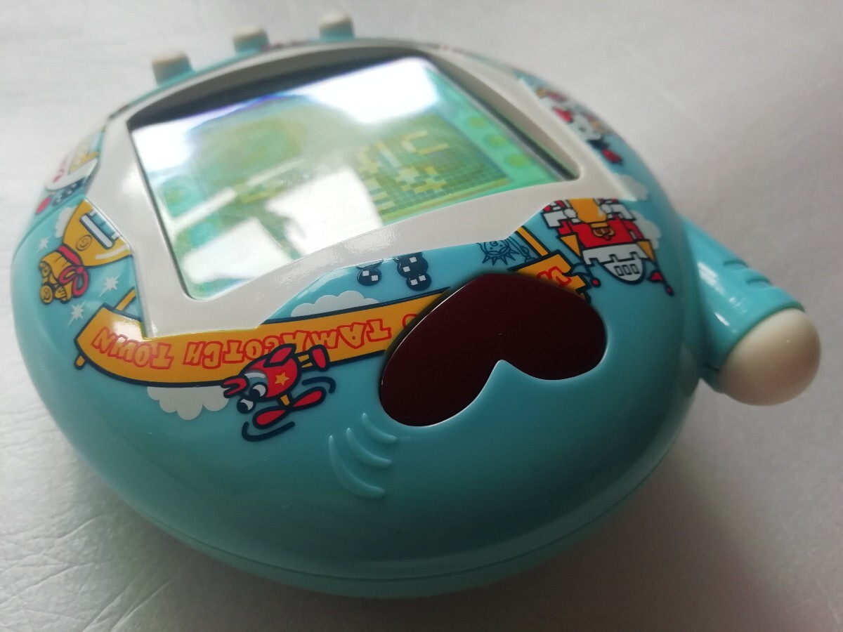 バンダイおうちのでかたまごっち ブルー 水色 箱なし☆USED品