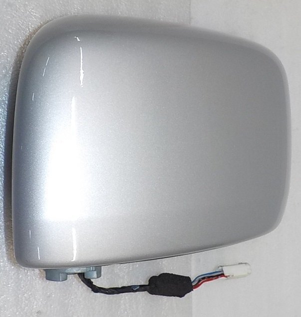 新品カバーと金属ギアでO/H済◆ワゴンＲ　ＦＡ・ＦＸ・ＦＸ-Ｅ（ＤＢＡ－ＭＨ３４Ｓ）ドアミラー左/助手席側Ｚ２Ｓシルバーメタリック中古_6