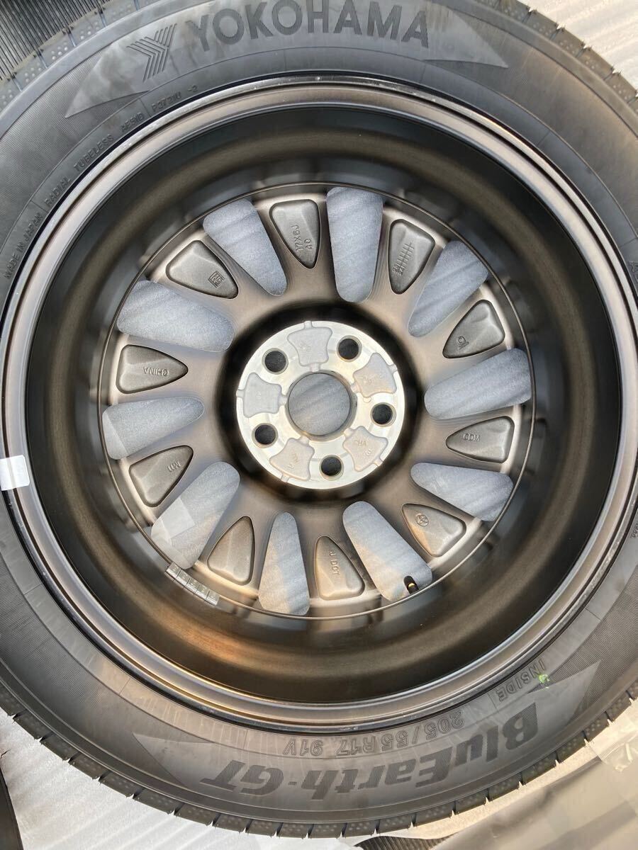 トヨタ純正 ヴォクシー90系 SーZ 17インチ 205/55r17 タイヤホイール4 