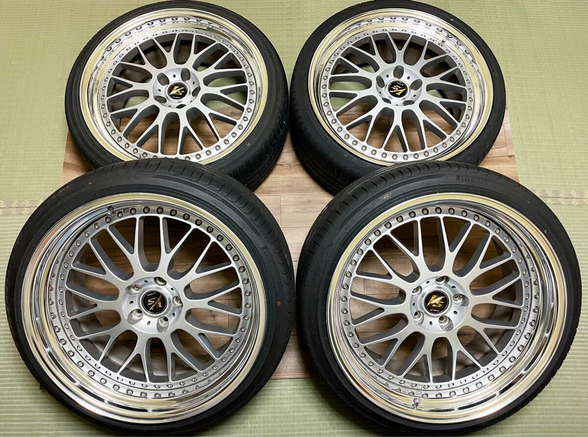 美品】WORK VS-XX 20インチ 9J 10J ビックキャリパー対応 アルファード