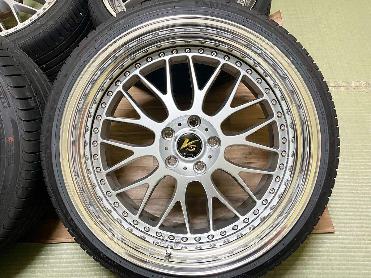 美品】WORK VS-XX 20インチ 9J 10J ビックキャリパー対応 アルファード