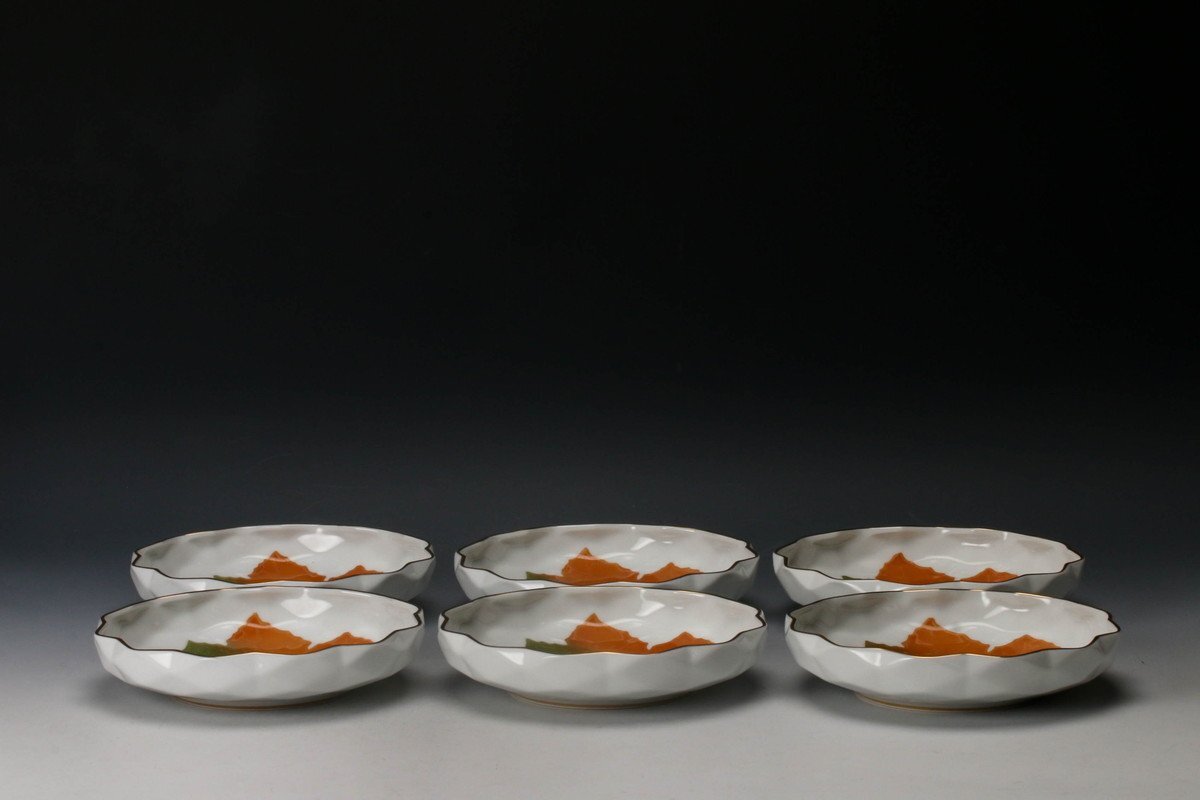 佳香】大倉陶園 OKURA ART CHINA LIMITED EDITION 蒔絵飾プラタナス文