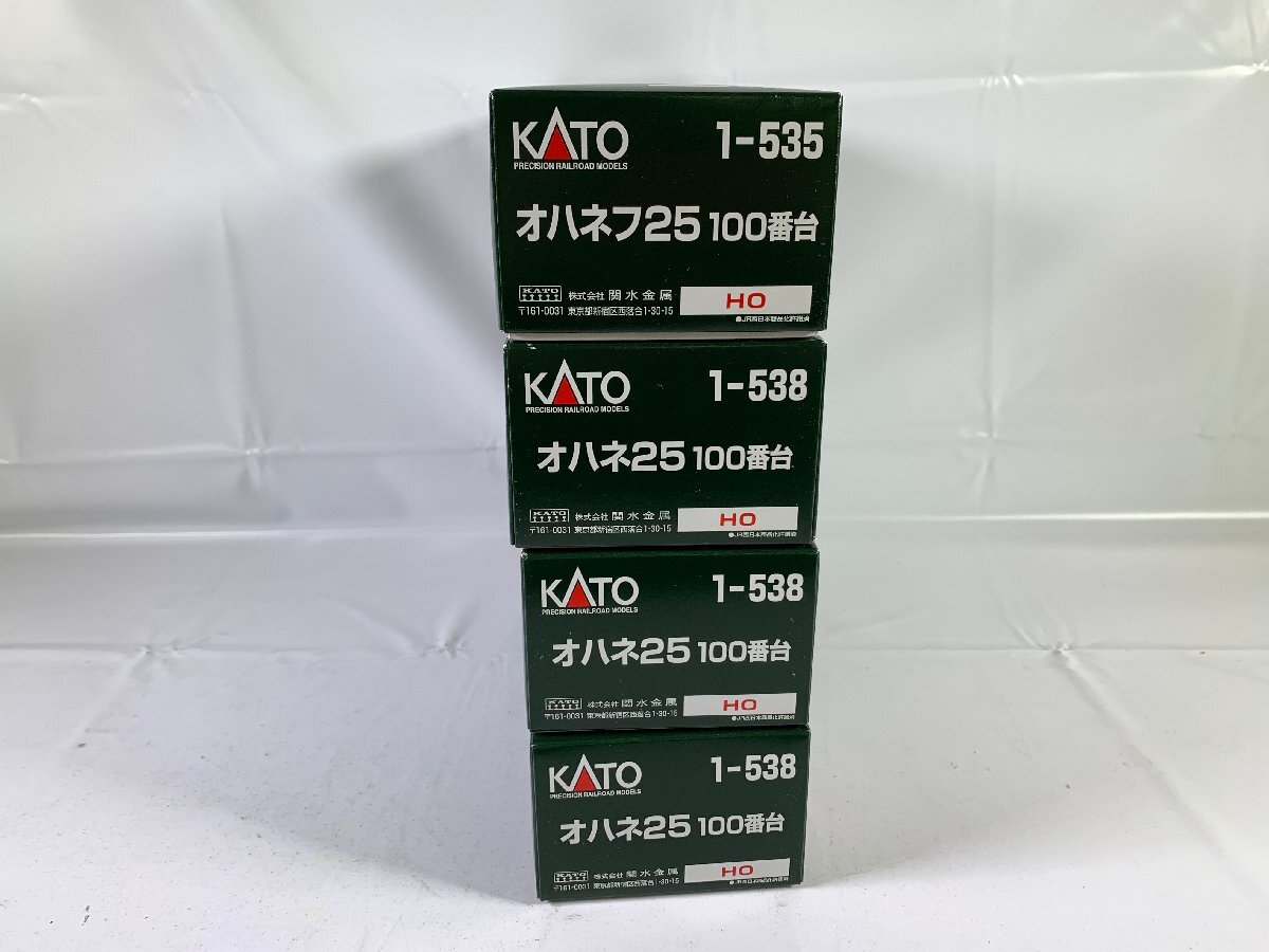 2-68＊HOゲージ KATO 1-535 オハネフ25 100番台 / 1-538 オハネ25 100