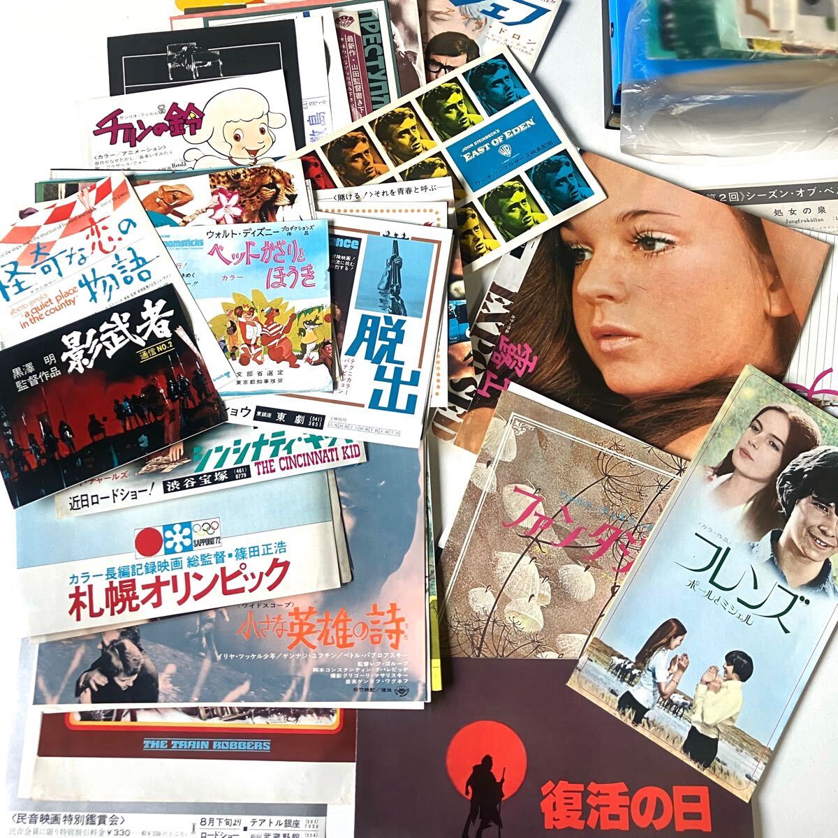 映画チラシ 映画フライヤー 600枚以上 まとめ売り 1970年代 ほぼダブり