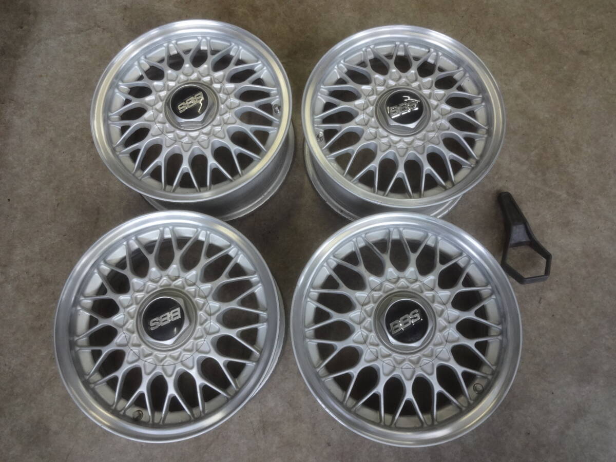 ロードスター 純正OP BBS 14インチ 6J +45 PCD100 4穴 4H アルミ