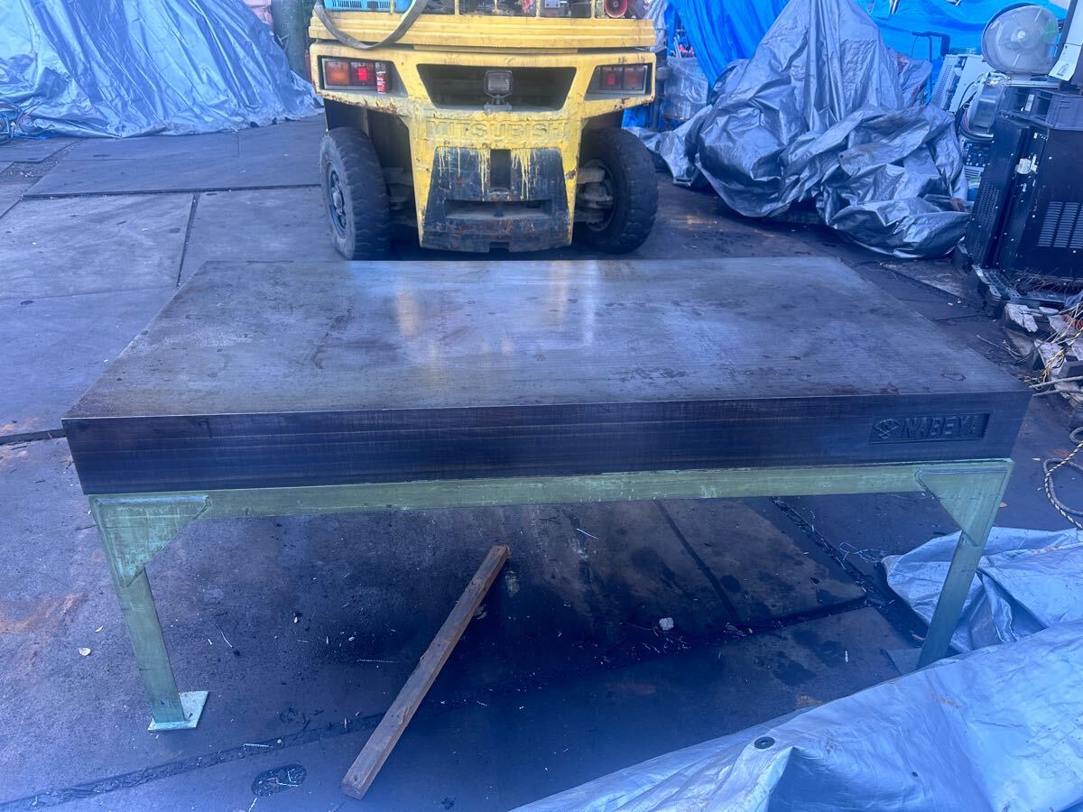 NABEYA 作業定盤　定盤寸法　巾 1800 x 奥行 900 x 厚さ 150 mm_4