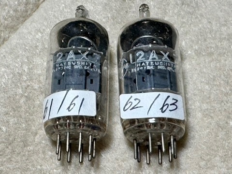 12AX7 真空管 松下 - ECC83 Yahoo!オークション ナショナル)」の落札
