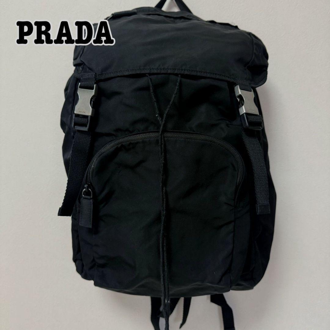 PRADA プラダ テスート バックパック リュックサック 大容量 三角ロゴ