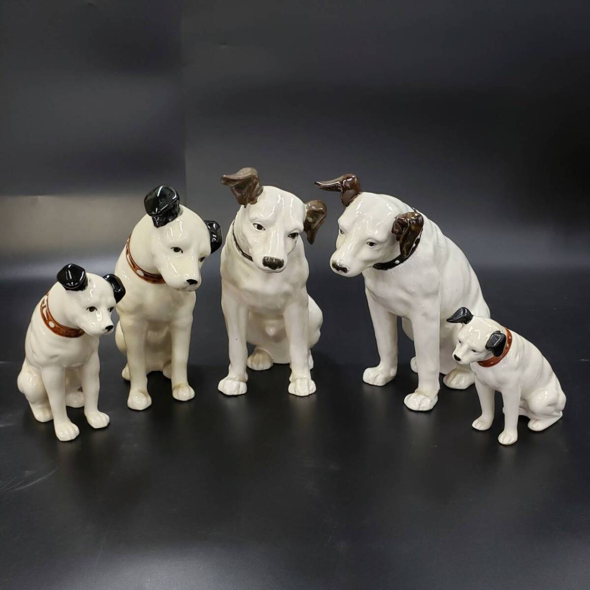 24品/A008770-2/M011-546/NJ3000 ビクター犬5点まとめ VICTOR