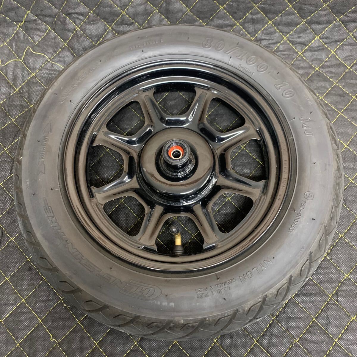 タクト(AF79)新品純正ホイール ジョルノ(AF77) ホンダ AF77 ジョルノ 純正 フロント ホイール ブレーキドラム
