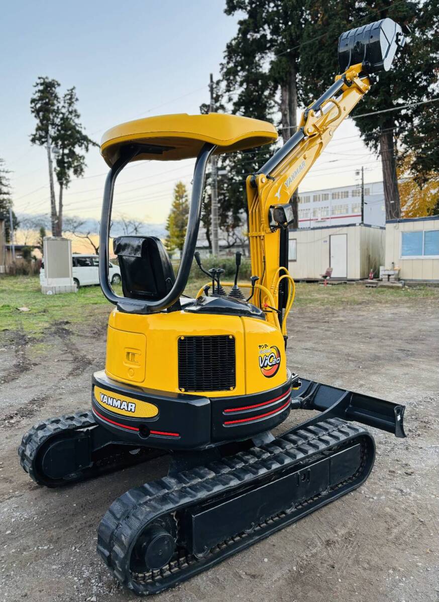 ヤンマー YANMAR ★ VIO 20★ 1436 時間★ 2T クラス ★ 油圧ショベル★ミニユンボ ★ゴムクローラー ★ 倍速付き★栃木県_10