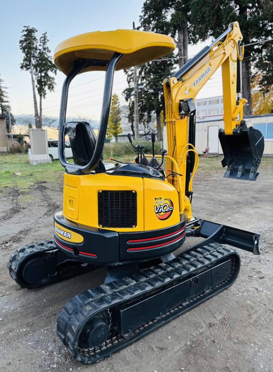 ヤンマー YANMAR ★ VIO 20★ 1436 時間★ 2T クラス ★ 油圧ショベル★ミニユンボ ★ゴムクローラー ★ 倍速付き★栃木県_9