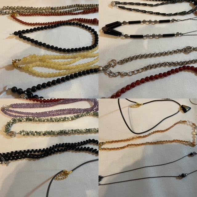 ★中古まとめ★ネックレスなど まとめ売り 天然石、ビーズ等 詳細不明 アクセサリー 現状品_2