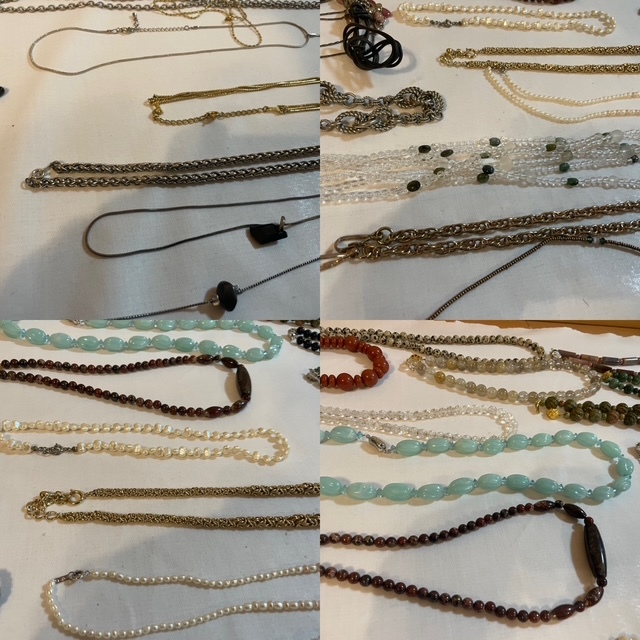 ★中古まとめ★ネックレスなど まとめ売り 天然石、ビーズ等 詳細不明 アクセサリー 現状品_3