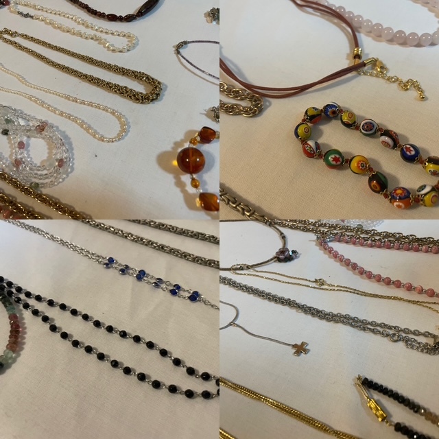 ★中古まとめ★ネックレスなど まとめ売り 天然石、ビーズ等 詳細不明 アクセサリー 現状品_6