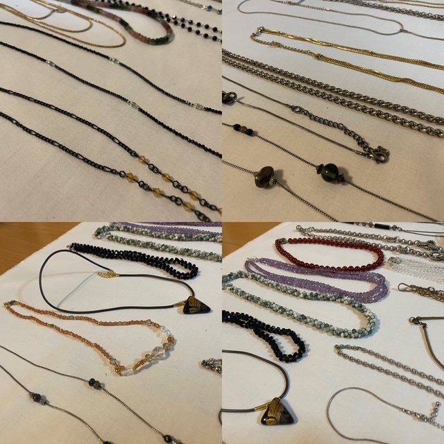 ★中古まとめ★ネックレスなど まとめ売り 天然石、ビーズ等 詳細不明 アクセサリー 現状品_7