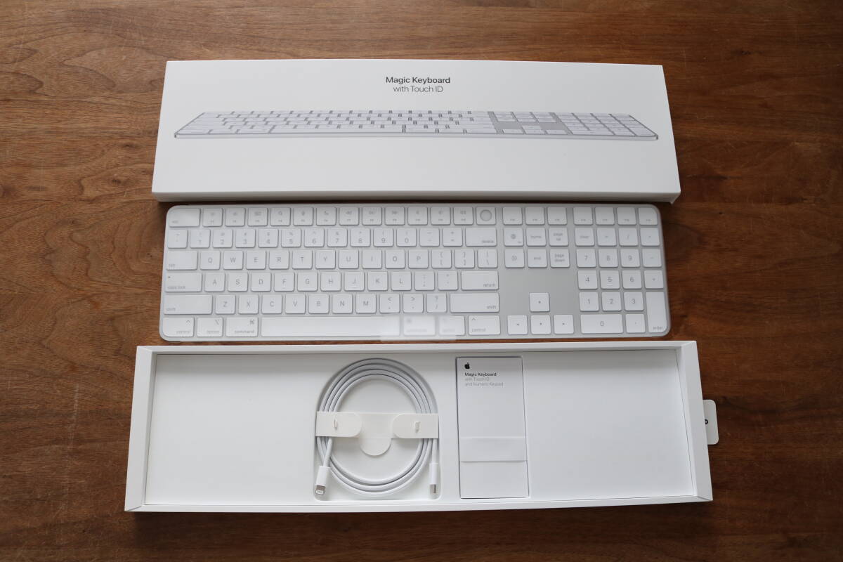 程度良好] AppleシリコンMacモデル用 Touch ID搭載 Magic Keyboard