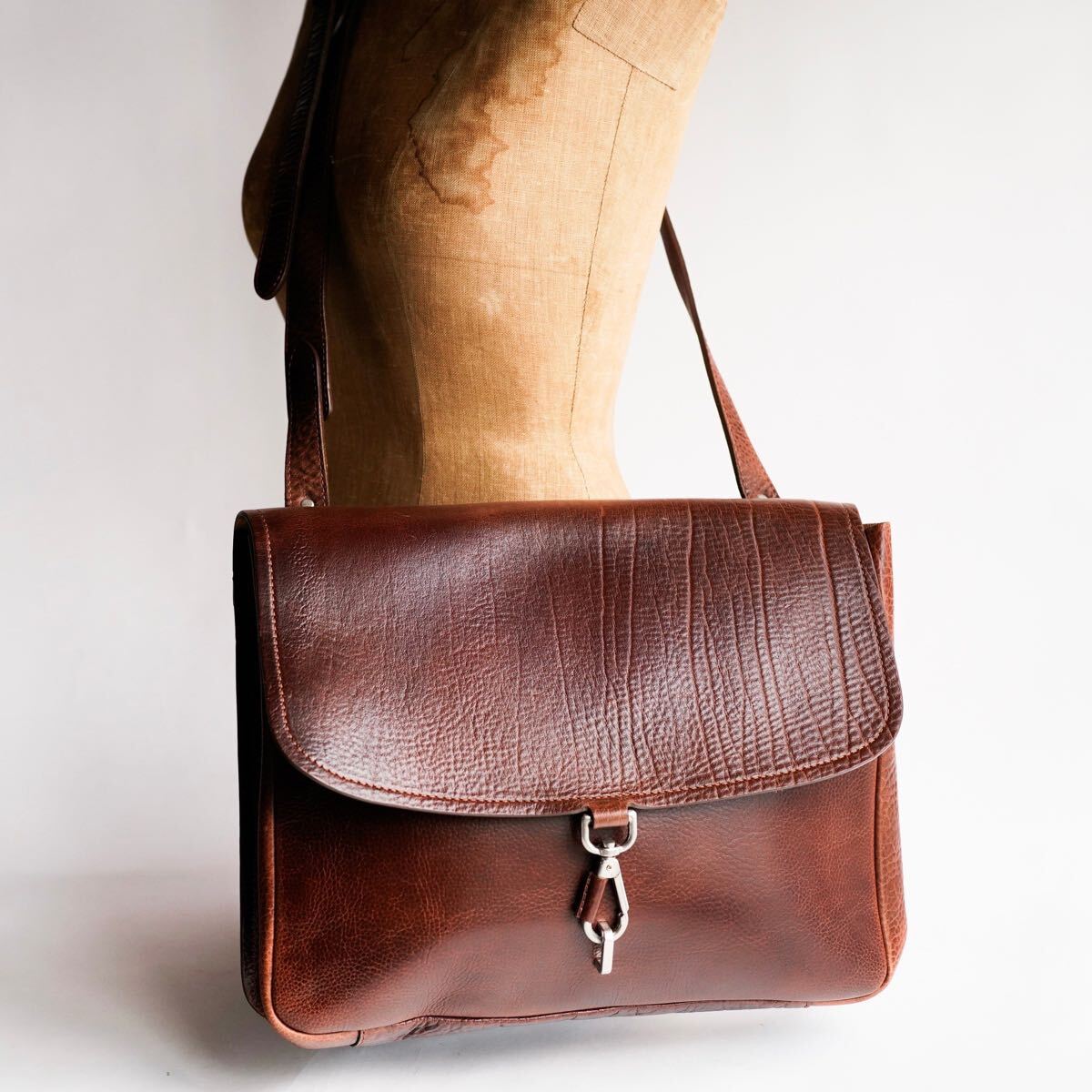 2014AW Martin Martin Margiela マルジェラ メッセンジャーバッグ 本革